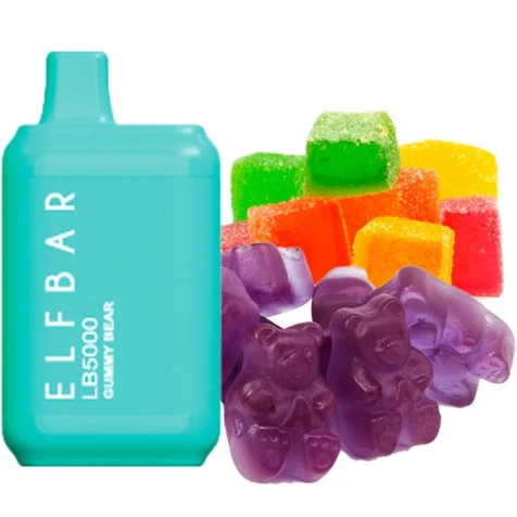 Одноразка Elf Bar LB Gummy Bear (Мармеладные Мишки) (5000 Затяжек)