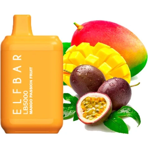 Одноразка Elf Bar LB Mango Passion Fruit (Манго Маракуйя) (5000 Затяжек)