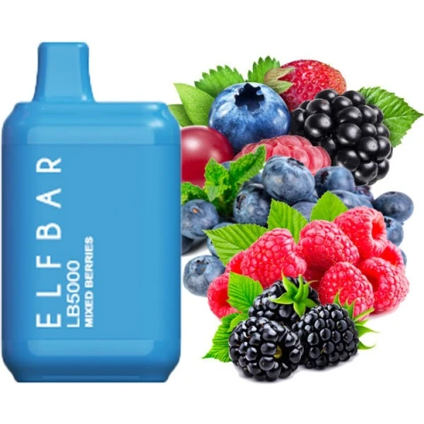 Одноразка Elf Bar LB Mixed Berries (Мікс Ягід) (5000 Затяжок)