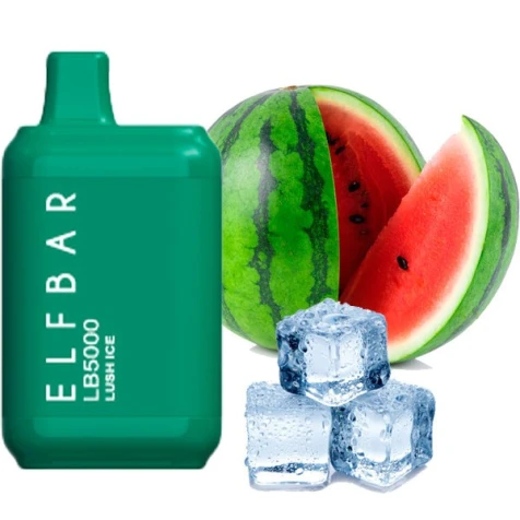 Одноразка Elf Bar LB Lush Ice (Кавун Лід) (5000 Затяжок)
