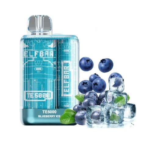 Одноразка Elf Bar TE Blueberry Ice (Черника Лед) (5000 Затяжек)