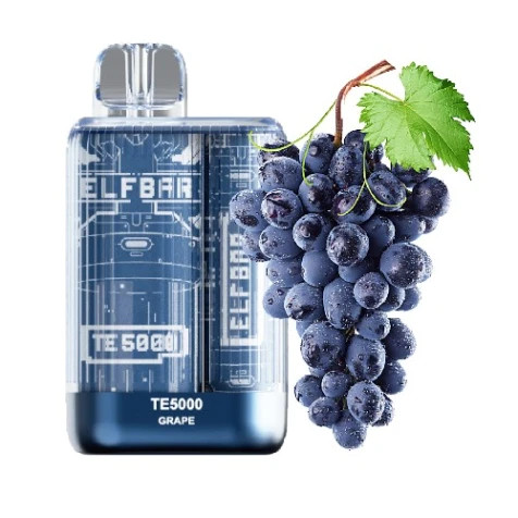 Одноразка Elf Bar TE Grape (Виноград) (5000 Затяжек)