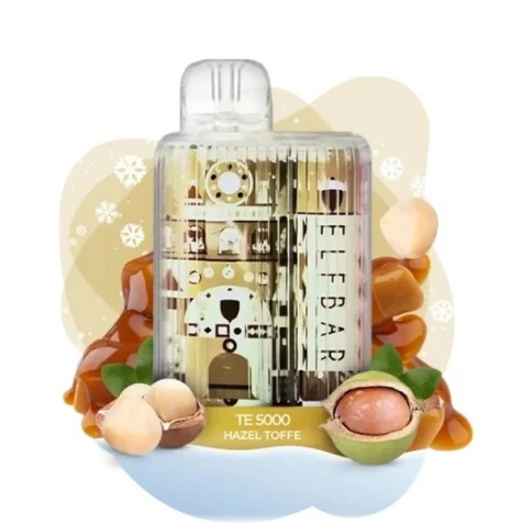 Одноразка Elf Bar TE Hazel Toffee (Хейзел Тоффі) (5000 Затяжок)