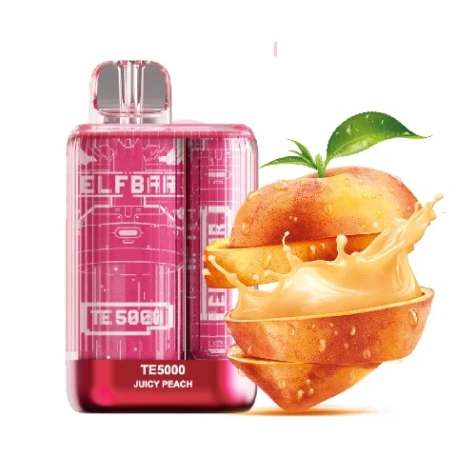 Одноразка Elf Bar TE Juicy Peach (Соковитий Персик) (5000 Затяжок)