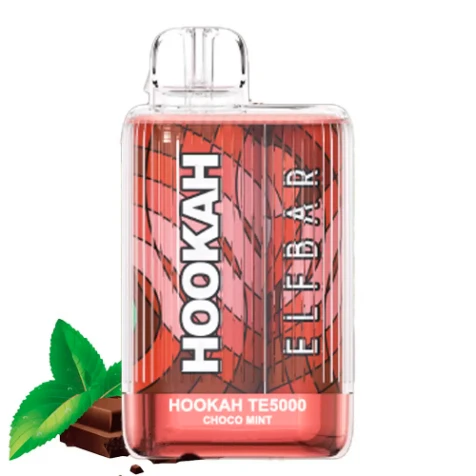 Одноразка Elf Bar TE Hookah Edition Choco Mint (Шоколад Мята) (5000 Затяжек)