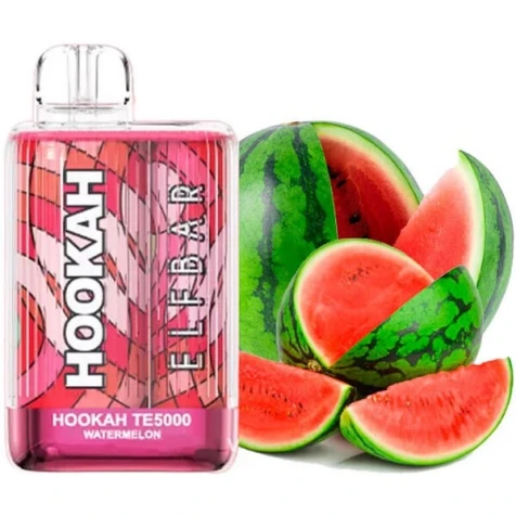Одноразка Elf Bar TE Hookah Edition Watermelon (Арбуз) (5000 Затяжек)