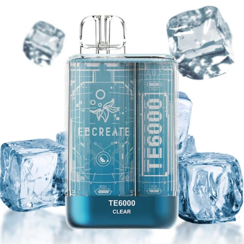 Одноразка Elf Bar TE Clear (Лід) (6000 Затяжок)