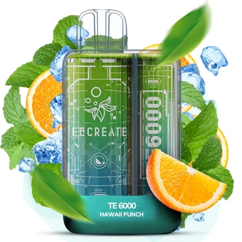 Одноразка Elf Bar TE Hawaii Punch (Гаваї Панч) (6000 Затяжок)