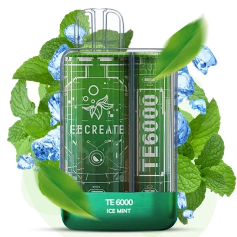 Одноразка Elf Bar TE Ice Mint (Лід М'ята) (6000 Затяжок)