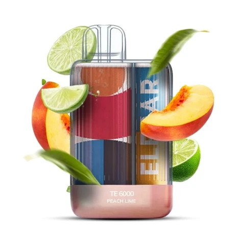 Одноразка Elf Bar TE Peach Lime (Персик Лайм) (6000 Затяжек)