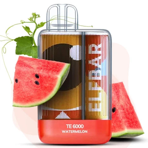 Одноразка Elf Bar TE Watermelon (Арбуз) (6000 Затяжек)
