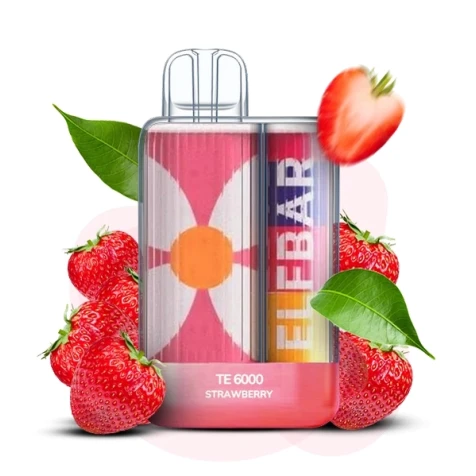 Одноразка Elf Bar TE Strawberry (Клубника) (6000 Затяжек)