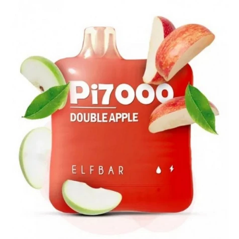 Одноразка Elf Bar Pi Double Apple (Двойное Яблоко) (7000 Затяжек)