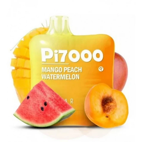 Одноразка Elf Bar Pi Mango Peach Watermelon (Персик Манго Кавун) (7000 Затяжок)