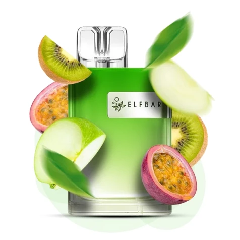 Одноразка Elf Bar CR Green Apple Passion Fruit Kiwi (Зелёное Яблоко Маракуйя Киви) (8000 Затяжек)