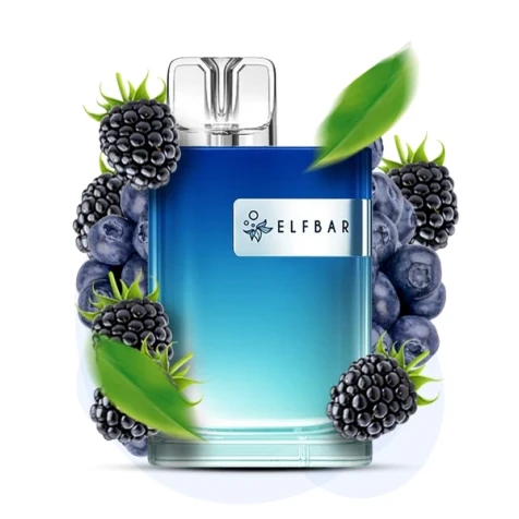 Одноразка Elf Bar CR Sour Blackberry Blueberry (Кислая Ежевика Черника) (8000 Затяжек)