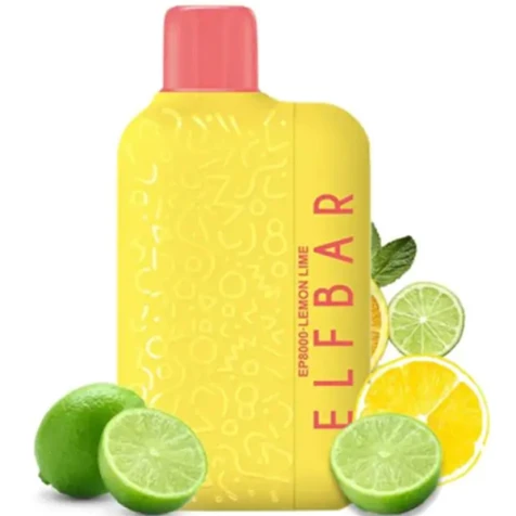 Одноразка Elf Bar EP Lemon Lime (Лимон Лайм) (8000 Затяжок)