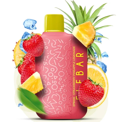 Одноразка Elf Bar EP Strawberry Pineapple Lemonade (Клубника Ананас Лимонад) (8000 Затяжек)