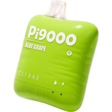 Одноразка Elf Bar Pi Aloe Grape (Виноград Алоэ) (9000 Затяжек)