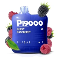 Одноразка Elf Bar Pi Berry Raspberry (Ягоды Малина) (9000 Затяжек)