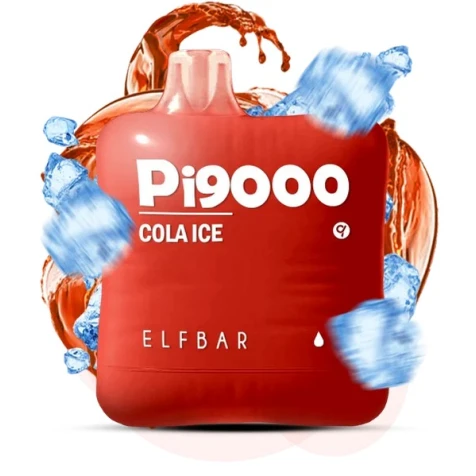 Одноразка Elf Bar Pi Cola Ice (Кола Лёд) (9000 Затяжек)