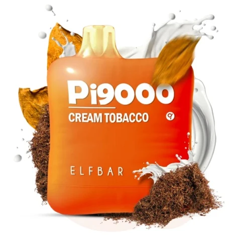 Одноразка Elf Bar Pi Cream Tobacco (Крем Тютюн) (9000 Затяжок)