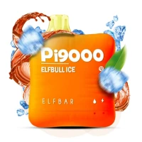 Одноразова Електронна Цигарка Elf Bar Pi Raspberry Elfbull (Малина Енергетик) (9000 Затяжок)