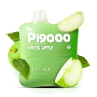Одноразка Elf Bar Pi Green Apple (Зеленое Яблоко) (9000 Затяжек)