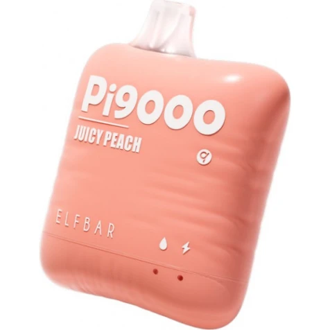 Одноразка Elf Bar Pi Juicy Peach (Соковитий Персик) (9000 Затяжок)