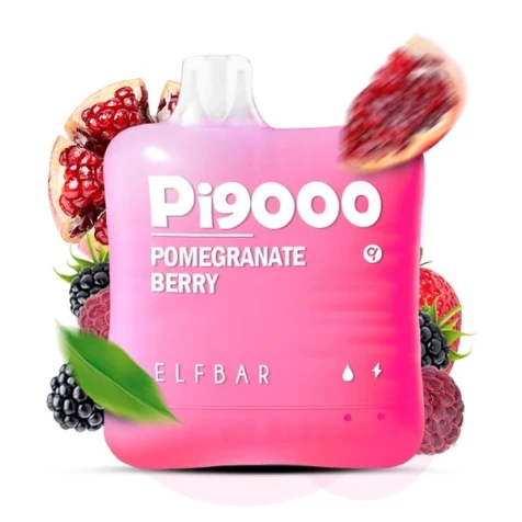Одноразка Elf Bar Pi Pomegranate Berry (Гранат Ягоды) (9000 Затяжек)