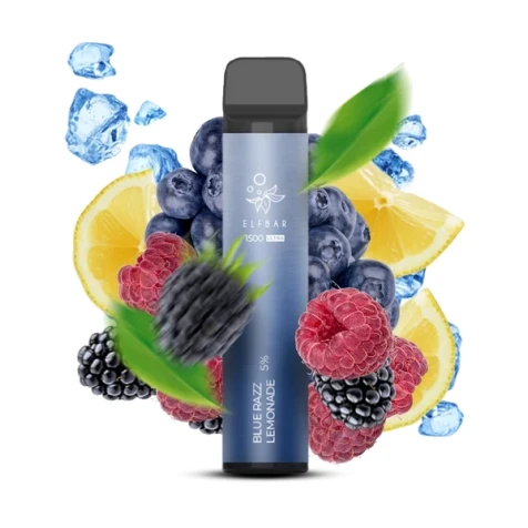 Одноразка Elf Bar Ultra Blue Razz Lemonade (Голубой Лимонад) (1500 Затяжек)
