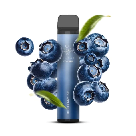 Одноразка Elf Bar Ultra Blueberry (Черника) (1500 Затяжек)