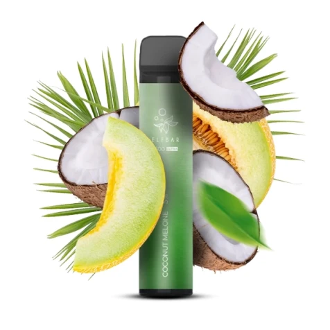 Одноразка Elf Bar Ultra Coconut Melon (Кокос Диня) (1500 Затяжок)