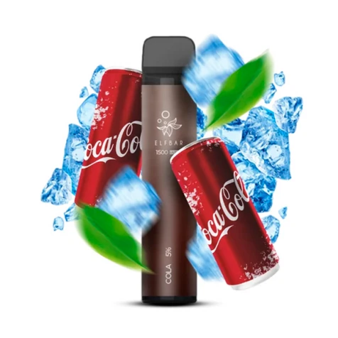 Одноразка Elf Bar Ultra Cola (Кола) (1500 Затяжок)