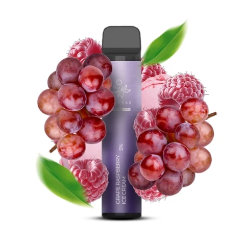 Одноразка Elf Bar Ultra Grape Raspberry Ice Cream (Виноград Малина Мороженое) (1500 Затяжек)