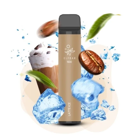 Одноразка Elf Bar Latte Ice (Латте Айс) (1500 Затяжок)