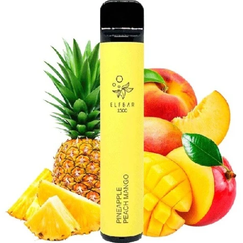Одноразка Elf Bar Pineapple Peach Mango (Ананас Персик Манго) (1500 Затяжок)