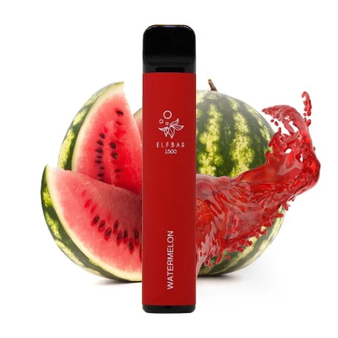 Одноразка Elf Bar Watermelon (Кавун) (1500 Затяжок)