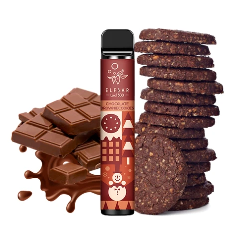 Одноразка Elf Bar Chocolate Brownie Cookies (Шоколад Брауні Печиво) (1500 Затяжок)