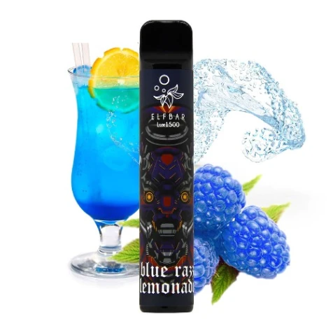 Одноразка Elf Bar Lux Blue Razz Lemonade (Блакитний Лимонад) (1500 Затяжок)