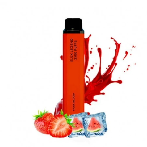 Одноразка Elux Bomb Tiger Blood (Тайгер Блуд) (3500 Затяжок)