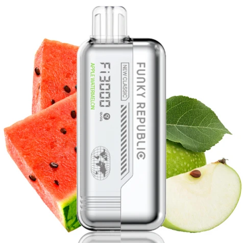 Одноразка Funky Republic FI3000 Apple Watermelon (Яблуко Кавун) (3000 Затяжок)