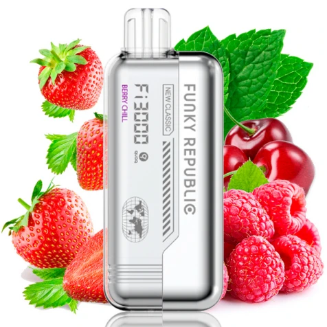 Одноразка Funky Republic FI3000 Berry Chill (Бері Чилл) (3000 Затяжок)