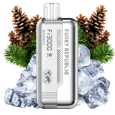 Одноразка Funky Republic FI3000 Mountain Ice (Моунтайн Лід) (3000 Затяжок)