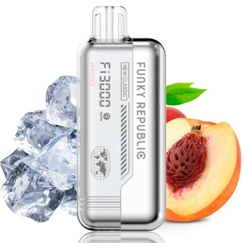 Одноразка Funky Republic FI3000 Peach Ice (Персик Лід) (3000 Затяжок)