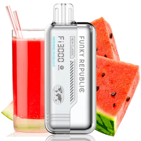 Одноразка Funky Republic FI3000 Watermelon Delight (Кавун Делайт) (3000 Затяжок)