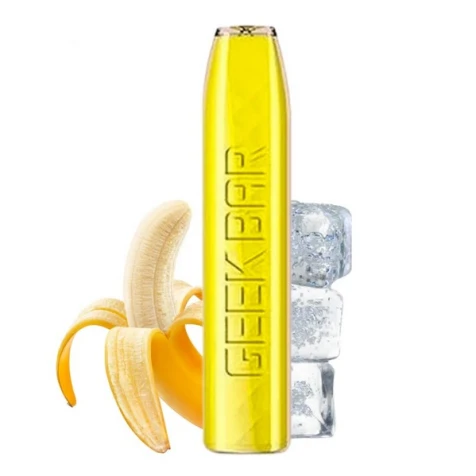 Одноразка Geek Bar Pro Banana Ice (Банан Лід) (1500 Затяжок)