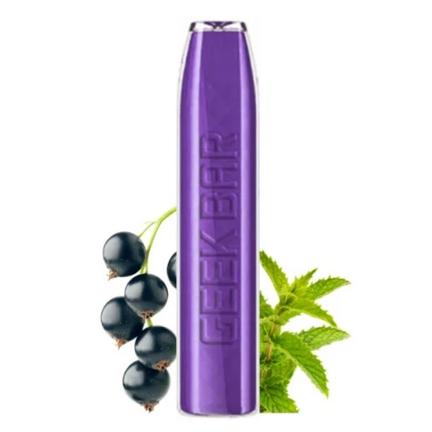 Одноразка Geek Bar Pro Blackcurrant Menthol (Чорна Смородина Ментол) (1500 Затяжок)