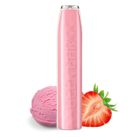 Одноразка Geek Bar Pro Strawberry Ice Cream (Клубничное Мороженое) (1500 Затяжек)
