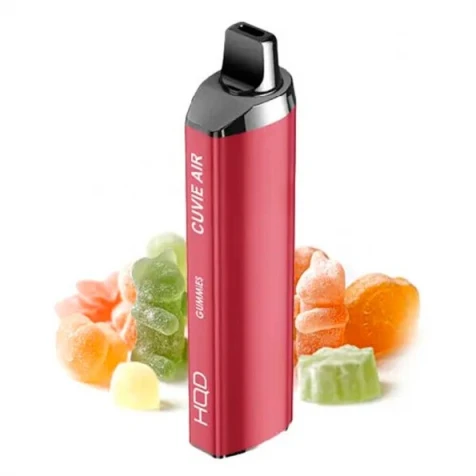 Одноразка HQD Cuvie Air Gummies (Гамміс) (4000 Затяжок)